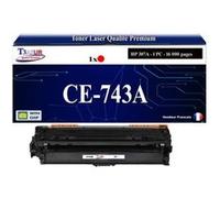 T3AZUR - 307A Toner compatible avec CE743A compatible avec HP Color LaserJet CP 5220, CP 5225 Magenta Magenta G