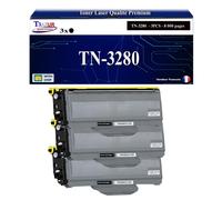 T3AZUR - 3x Toners compatibles avec Brother TN3280, TN3230 - 8 000 pages