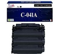 T3AZUR - 3x Toners compatibles avec Canon 041 (0452C002) pour Canon LBP312x, MF522X, MF525X Noir G