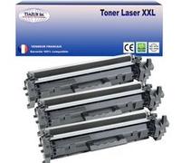 - 3x Toners compatibles avec Canon 051H pour Canon LBP-160, LBP-162dw, MF-264dw, MF-267dw, MF-269dw Noir - 4 000p
