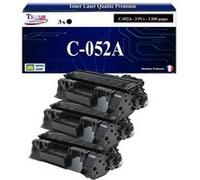 T3AZUR -3x Toners compatibles avec Canon 052 (2199C002) pour Canon LBP212dw, LBP215x, LBP-214dw, MF421dw, MF426dw, MF428x, MF429x Noir G