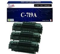 - Lot de 3 Toners compatibles avec Canon 719A pour Canon MF-5980DW, MF-6140DN, MF-6180DW Noir - 2 300p