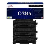 T3AZUR -3X Toners compatibles avec Canon 724 (3481B002) pour Canon LBP-6750DN, LBP-6780X, MF-512x, MF-515x