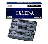 T3AZUR -3X Toners compatibles avec Canon FX3 / EP-A pour Canon T-Fax 374, T-Fax 382, T-Fax 8300, T-Fax 8400, T-Fax 8401, T-Fax 8500, T-Fax 8600, T-Fax 8601