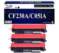 T3AZUR -3x Toners compatibles avec HP CF230A (30A) pour HP LaserJet Pro M203dn, M203dw, MFP M227fdn, MFP M227fdw, M227sdn Noir G