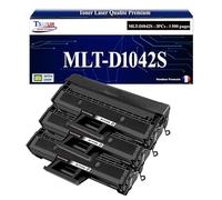 T3AZUR -3X Toners compatibles avec Samsung MLT-D1042S pour Samsung ML-1860 ML-1861 ML-1864K ML-1865 ML-1865W ML-1866 ML-1866W ML-1867