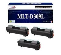 T3AZUR - 3X Toners compatibles avec Samsung MLT-D309L MLTD309L pour Samsung ML-5510 ML-5510N ML-5510ND ML-5515ND ML-6510 ML-6510N ML-6510ND ML-6515ND
