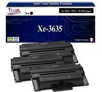 T3AZUR -3x Toners compatibles avec Xerox Phaser 3635MFP, 3635MFPVs, 3635MFPVx (108R00795) - Noir Noir
