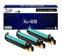 T3AZUR -3x Toners compatibles avec Xerox WorkCentre 4118 (006R01278) - Noir Noir
