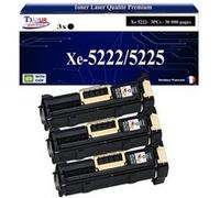 T3AZUR -3x Toners compatibles avec Xerox WorkCentre 5222 5225 5230 (106R01306) - Noir Noir