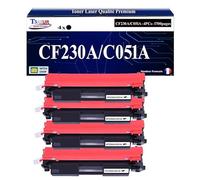 T3AZUR -3xToners compatibles avec Canon 051 (2168C002) pour Canon i-Sensys LBP162dw, MF264dw, MF267dw, MF269dw, LBP160