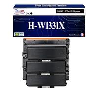 T3AZUR -3xToners compatibles avec HP W1331X (331X) pour HP Laser 408dn, Laser MFP 432fdn