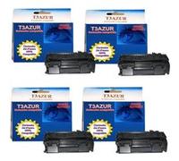 T3AZUR - 4 Toners compatibles type T3AZUR remplace HP CF280X / 80X Noir G