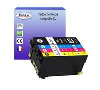 4 Cartouches Compatibles pour Epson T3591 / T3592 / T3593 / T3594 (35XL)- T3AZUR