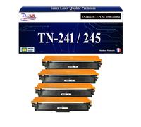 T3AZUR - 4x Toners compatibles avec Brother TN241 TN245