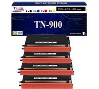 T3AZUR - 4x Toners compatibles avec Brother TN900 pour Brother HL-L9200CDWT, HL-L9300CDWTT, MFC-L9550CDWT Multicolore