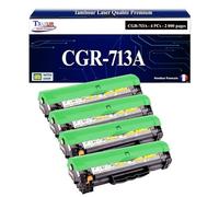 T3AZUR -4X Toners compatibles avec Canon 713 (1871B002) pour Canon LBP-3250, LBP3250