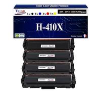 T3AZUR -4X Toners compatibles avec CF410X CF411X CF412X CF413X 410X pour HP Color Laserjet Pro MFP M377dw M477fdn M477fdw M477fnw