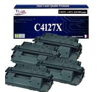 T3AZUR -4X Toners compatibles avec HP C4127X / C8061X (27X/61X) pour HP Laserjet 4000, 4000N, 4000SE, 4000T, 4000TN, 4050, 4050DN, 4050N, 4050SE