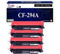 T3AZUR -4x Toners compatibles avec HP CF294A (94A) pour HP LaserJet Pro MFP M118dw, M148dw, M148fdw Noir G