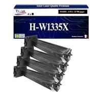 T3AZUR -4X Toners compatibles avec HP W1335X (335X) pour HP Laserjet MFP M438n, M440dn, M440n, M440nda, M442dn, M443nda