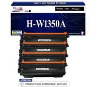 T3AZUR -4x Toners compatibles avec HP W1350A (135A) pour HP LaserJet M209dw, LaserJet MFP M234dw, M234sdn, M234sdw Noir G