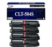 T3AZUR - 4X Toners compatibles avec Samsung CLT-504S pour Samsung CLP415N CLP415NW CLX4195FN CLX4195FW CLX4195N SLC1453 SLC1454 SLC1404 SLC1810 SLC1810W SLC1860 SLC1860FW