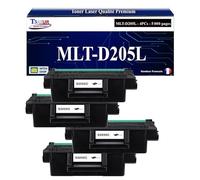 T3AZUR - 4X Toners compatibles avec Samsung MLT-D205L MLTD205LL pour Samsung ML-3300 3310 3710 3312 3712 3310ND 3312ND 3710ND 3310D 3710D SCX-5739 5639 5737 4833 5637 4833HD