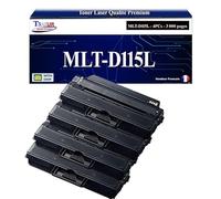T3AZUR - 4X Toners compatibles avec Samsung MLTD115L MLT-D115L pour Samsung Xpress M2620 M2670 M2820 M2870 M 2620 M 2670 M 2820 M 2870