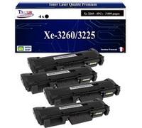 T3AZUR -4x Toners compatibles avec Xerox 3260 (106R02777) pour Xerox Phaser 3052, 3260, 3260Vdni, WorkCentre 3215, 3225, 3225Vdni Noir