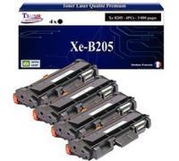 T3AZUR -4x Toners compatibles avec Xerox B205 B210 B215 (106R04347/106R04346) - Noir Noir