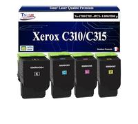 T3AZUR -4X Toners compatibles avec Xerox C310, C315
