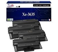 T3AZUR -4x Toners compatibles avec Xerox Phaser 3635MFP, 3635MFPVs, 3635MFPVx (108R00795) - Noir Noir