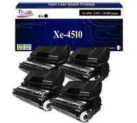 T3AZUR -4x Toners compatibles avec Xerox Phaser 4510 (113R00712)- Noir Noir