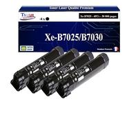 T3AZUR -4X Toners compatibles avec Xerox VersaLink B7025 B7030 B7035 (106R003393/106R003394) - Noir