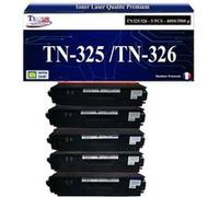 T3AZUR- 5x Toners compatibles avec Brother TN325 pour Brother DCP-9055CDN, DCP-9270CDN Jaune Multicolore G