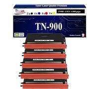T3AZUR -5X Toners compatibles avec Brother TN900 pour Brother HL-L9200CDWT, HL-L9300CDWTT, MFC-L9550CDWT