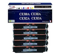 T3AZUR -5X Toners compatibles avec CE310A CE311A CE312A CE313A 126A pour HP Laserjet Pro 100 Color MFP M175A M175NW
