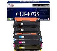T3AZUR - 5x Toners compatibles avec Samsung CLT-4072S pour Samsung CLP-320 CLP-320N CLP-321 CLP-325 CLP-325W CLP-326 Muticolor G