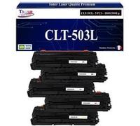T3AZUR - 5x Toners compatibles avec Samsung CLT-503L pour Samsung ProXpress C3010ND C3060FR Muticolor G