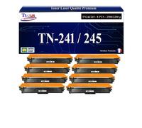 T3AZUR - 8x Toners compatibles avec Brother TN241 TN245