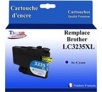 T3AZUR- Cartouche compatible avec Brother LC3235 XL Cyan pour Brother DCP-J1100DW, MFC-J1300DW Cyan G