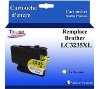 T3AZUR- Cartouche compatible avec Brother LC3235 XL Jaune pour Brother DCP-J1100DW, MFC-J1300DW Jaune G