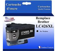 T3AZUR- Cartouche compatible avec Brother MFC-J4335DW, MFC-J4340DW, MFC-J4540DW, MFC-J4540DWXL, LC426 XL Noire Noire G