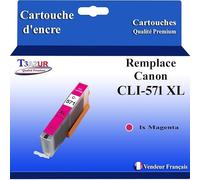 Cartouche compatible avec Canon CLI-551 XL Photo Noire pour Canon Pixma MG5400, MG5450, MG5500, MG5550, MG5600, MG5650, MG5655 Photo Noire