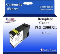 Cartouche compatible avec Canon Maxify MB5350, MB5450 remplace Canon PGI-2500 XL Noire -