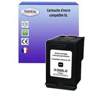 - Cartouche compatible avec HP 300XL (CC640EE/CC641EE) Noire