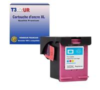 T3AZUR - Cartouche d'encre Compatible remplace HP 300 300XL Couleur pour HP DeskJet D2600, D2660, D2663, D2666, D2668