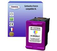 T3AZUR - Cartouche d'encre compatible remplace HP 302 302XL Couleur pour HP Envy 4520, 4521, 4522, 4523 Couleur G