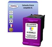 T3AZUR - Cartouche d'encre compatible remplace HP 304 304XL Couleur pour HP Deskjet 3762, 3764, Ink Advantage 3700MFP Couleur G